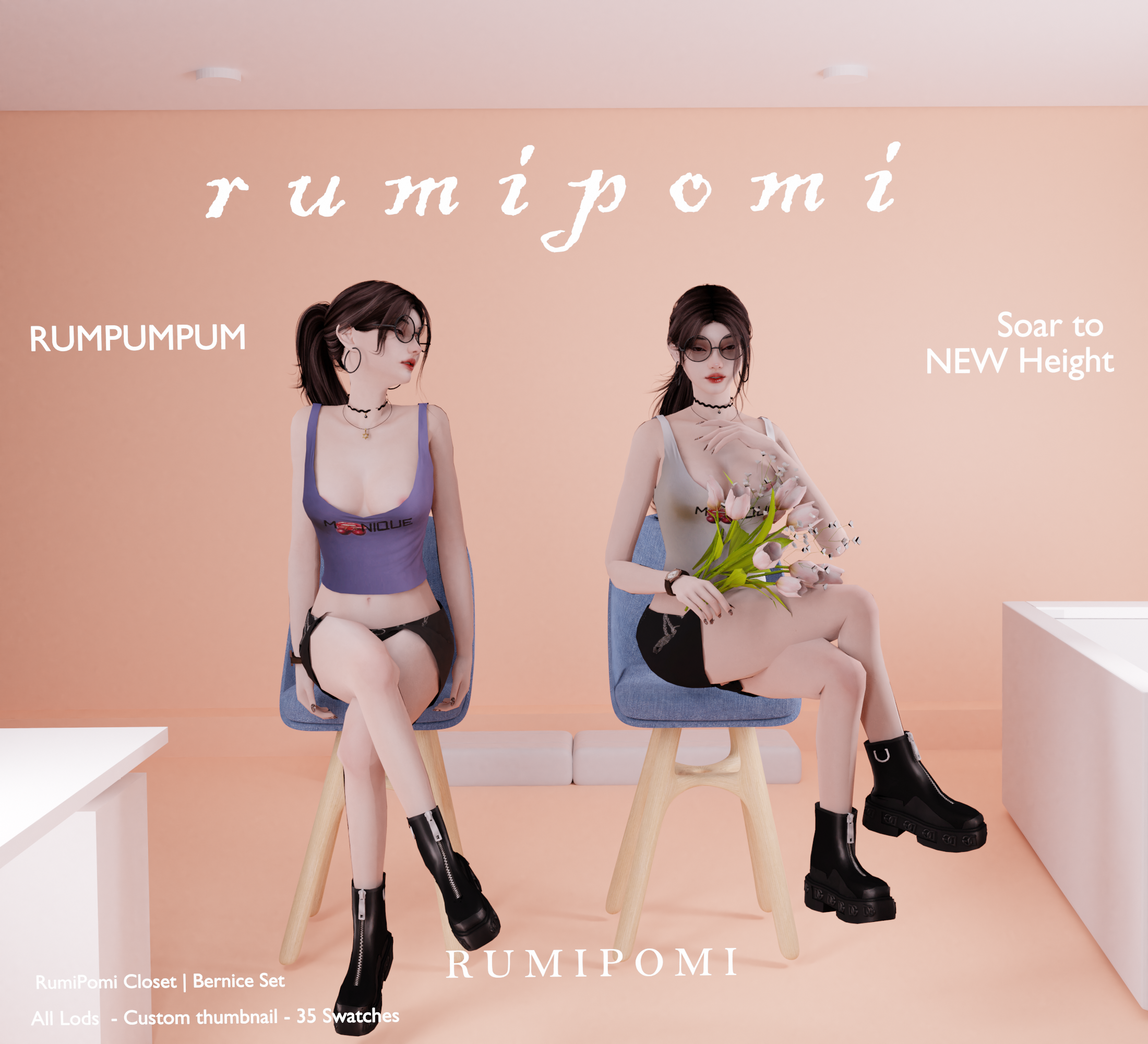 Rumpumpum_Bernice Sets mod for The Sims 4 
