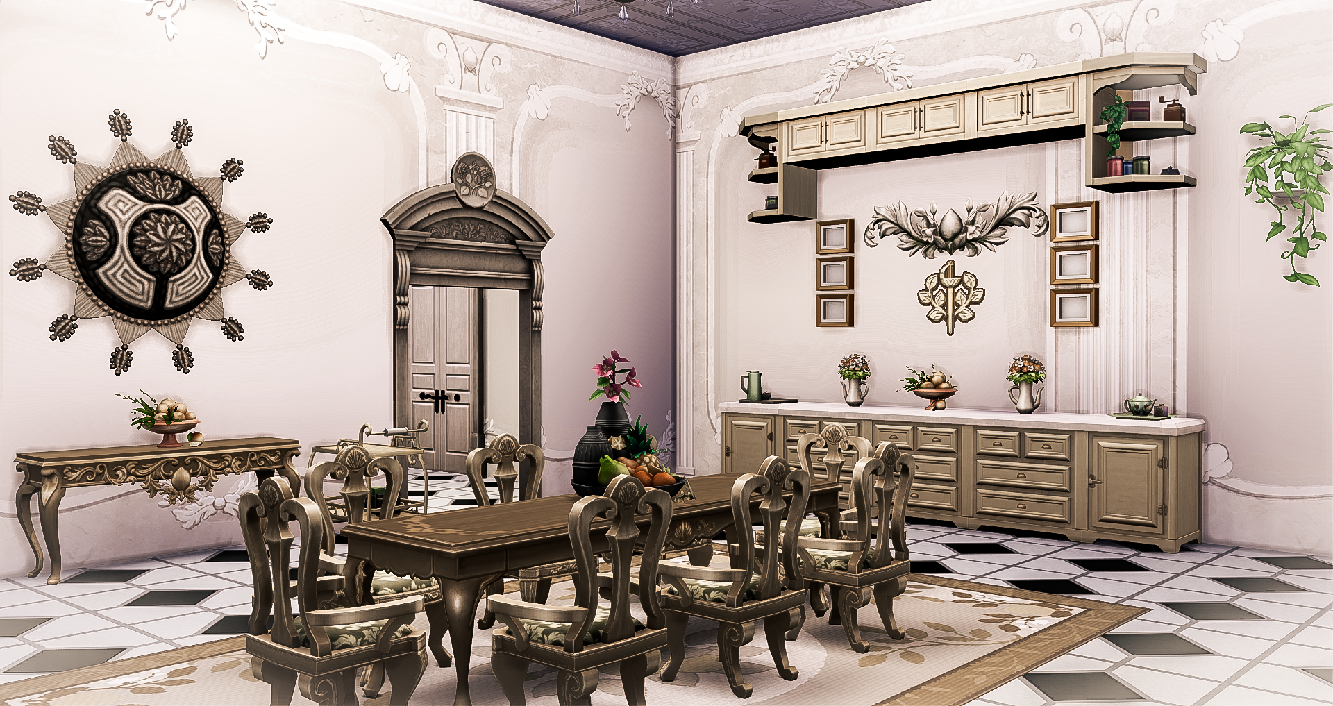 Royal Palace mod for The Sims 4 