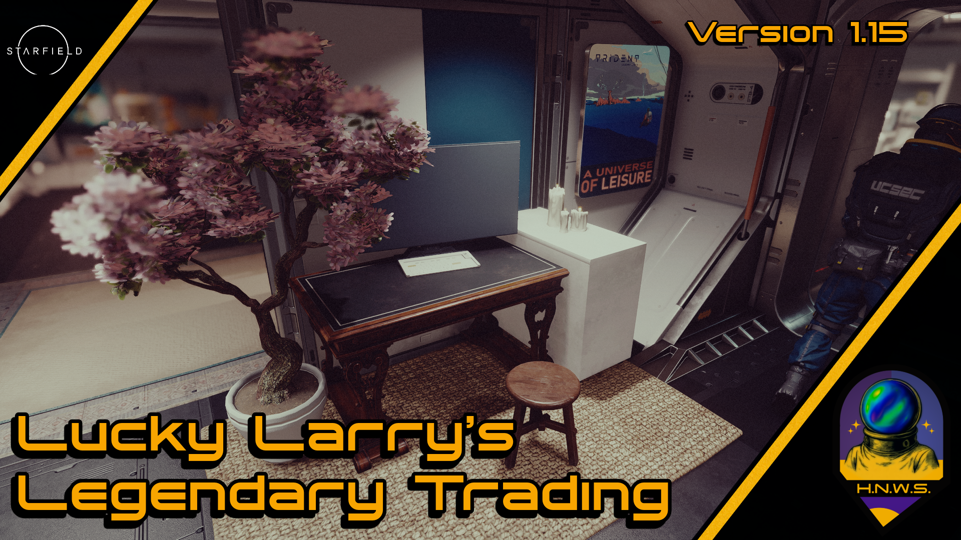 Lucky Larry's Legendary Trading mod for Starfield