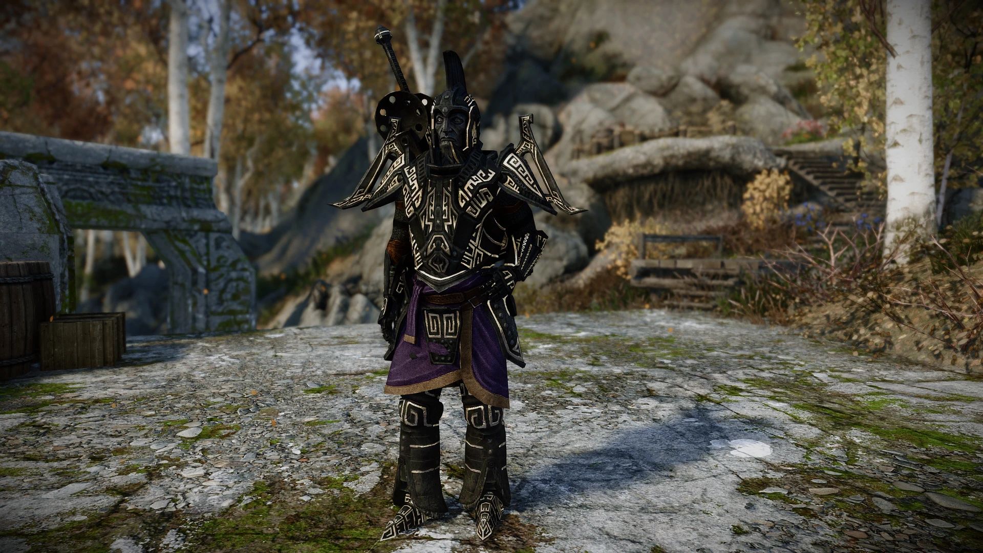 Lorkhan's Aeon Armor mod for The Elder Scrolls V: Skyrim Special Edition