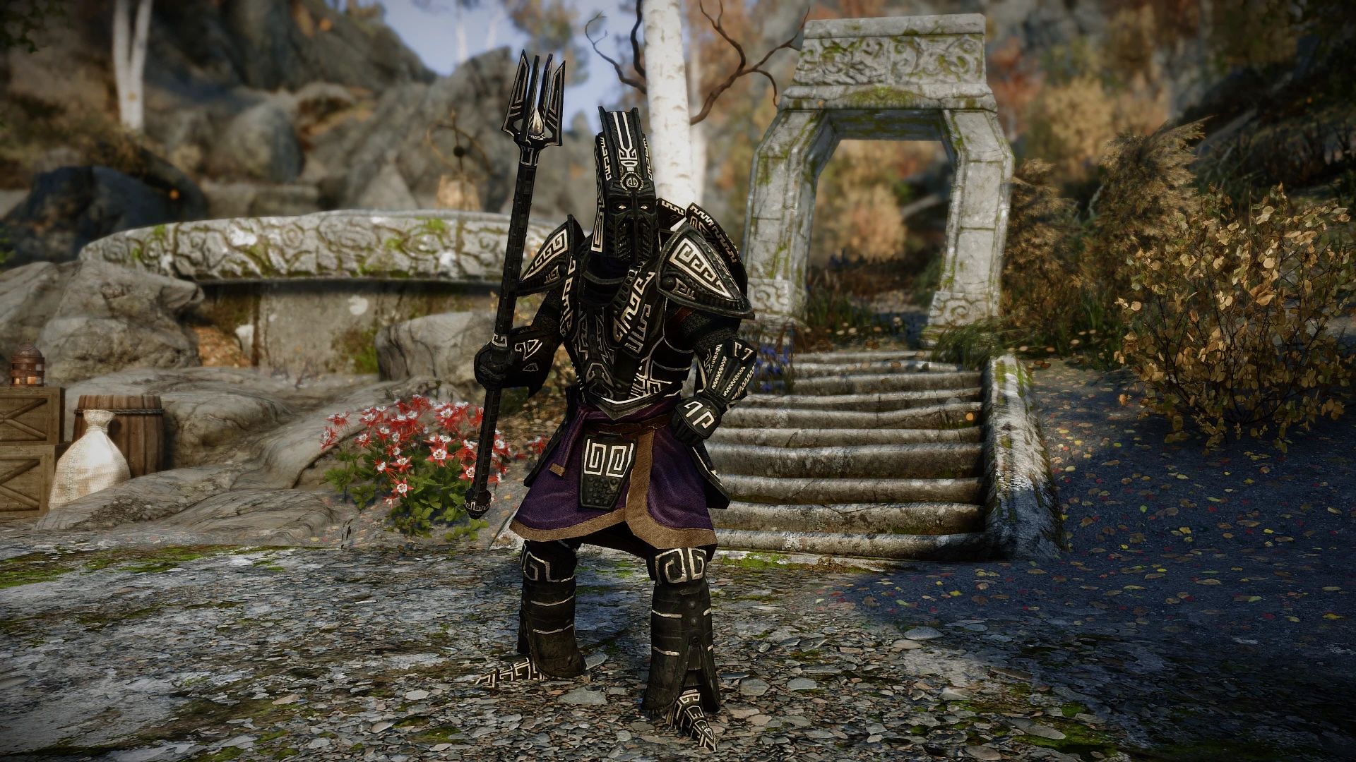 Lorkhan's Aeon Armor mod for The Elder Scrolls V: Skyrim Special Edition