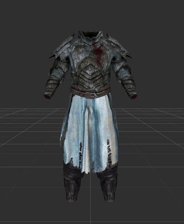 UNSLAAD - Hoarfrost Knight Armour and Helmet Tweaks and Fixes - Textures Path Updated mod for The Elder Scrolls V: Skyrim Special Edition