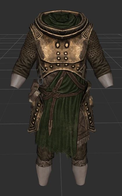 Varied Guard Armor - Sleeves Addon mod for The Elder Scrolls V: Skyrim Special Edition