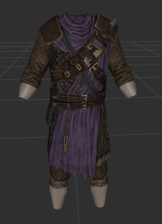 Varied Guard Armor - Sleeves Addon mod for The Elder Scrolls V: Skyrim Special Edition