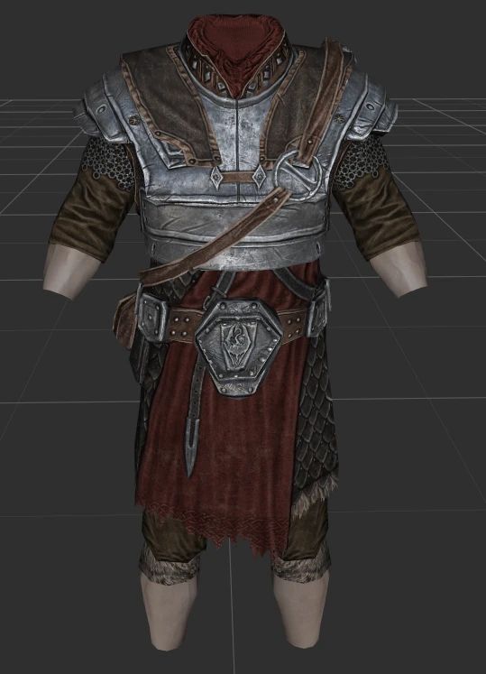 Varied Guard Armor - Sleeves Addon mod for The Elder Scrolls V: Skyrim Special Edition