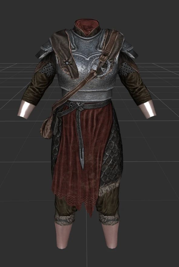 Varied Guard Armor - Sleeves Addon mod for The Elder Scrolls V: Skyrim Special Edition