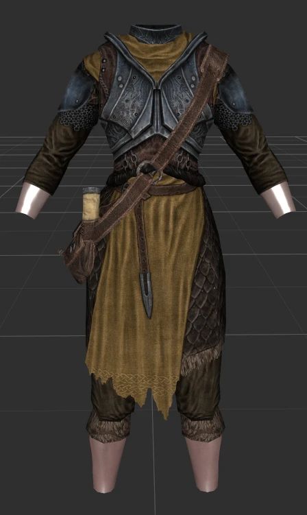 Varied Guard Armor - Sleeves Addon mod for The Elder Scrolls V: Skyrim Special Edition