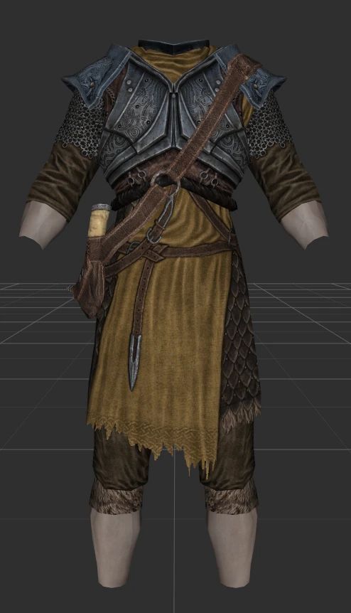 Varied Guard Armor - Sleeves Addon mod for The Elder Scrolls V: Skyrim Special Edition