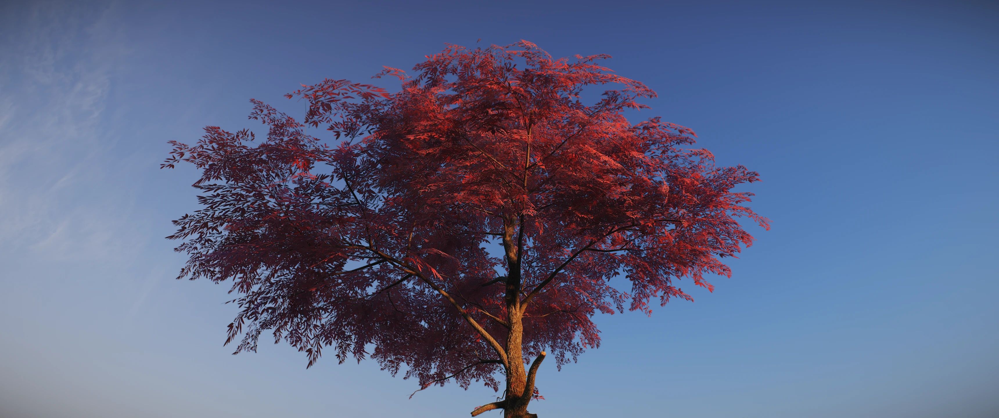 Blubbos Gildergreen - Pink Leaves mod for The Elder Scrolls V: Skyrim Special Edition