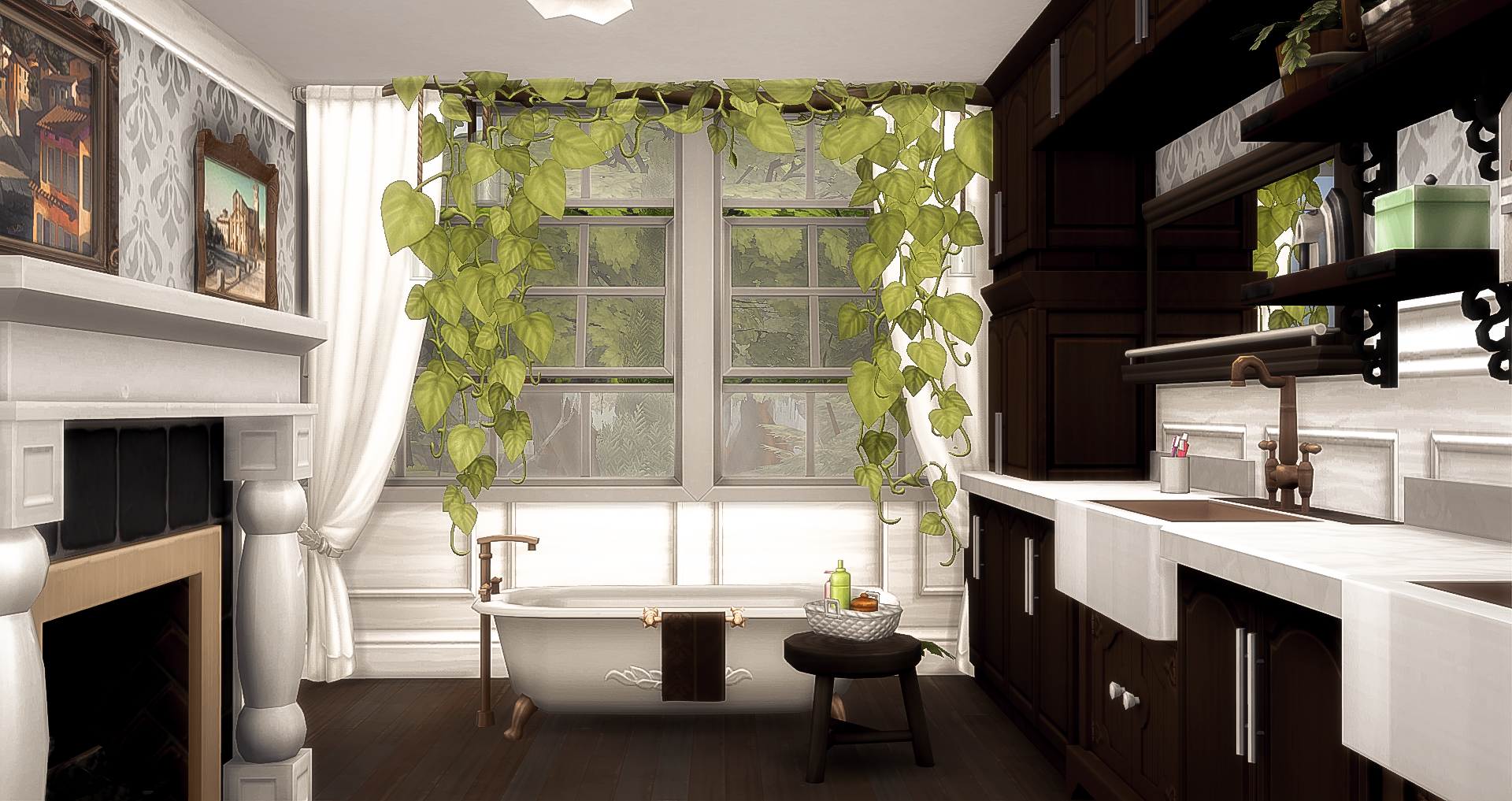 Magnolia-Summer Palace mod for The Sims 4 
