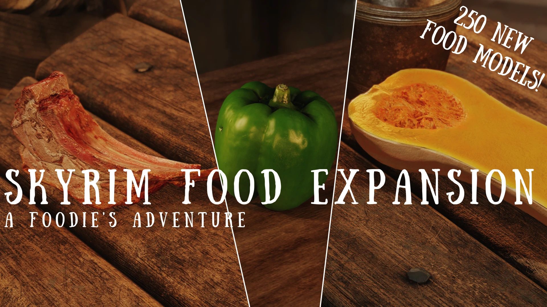 Skyrim Food Expansion - LE mod for Skyrim