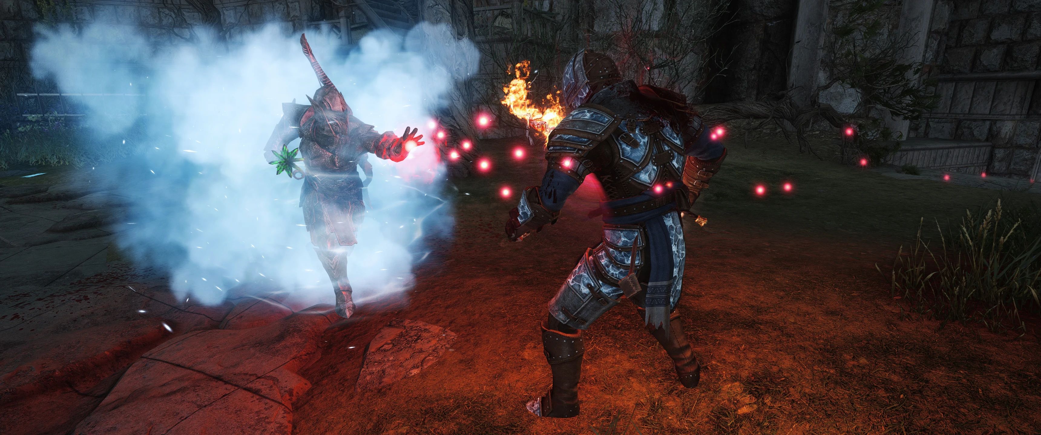 Volkihar Courtyard Boss mod for The Elder Scrolls V: Skyrim Special Edition