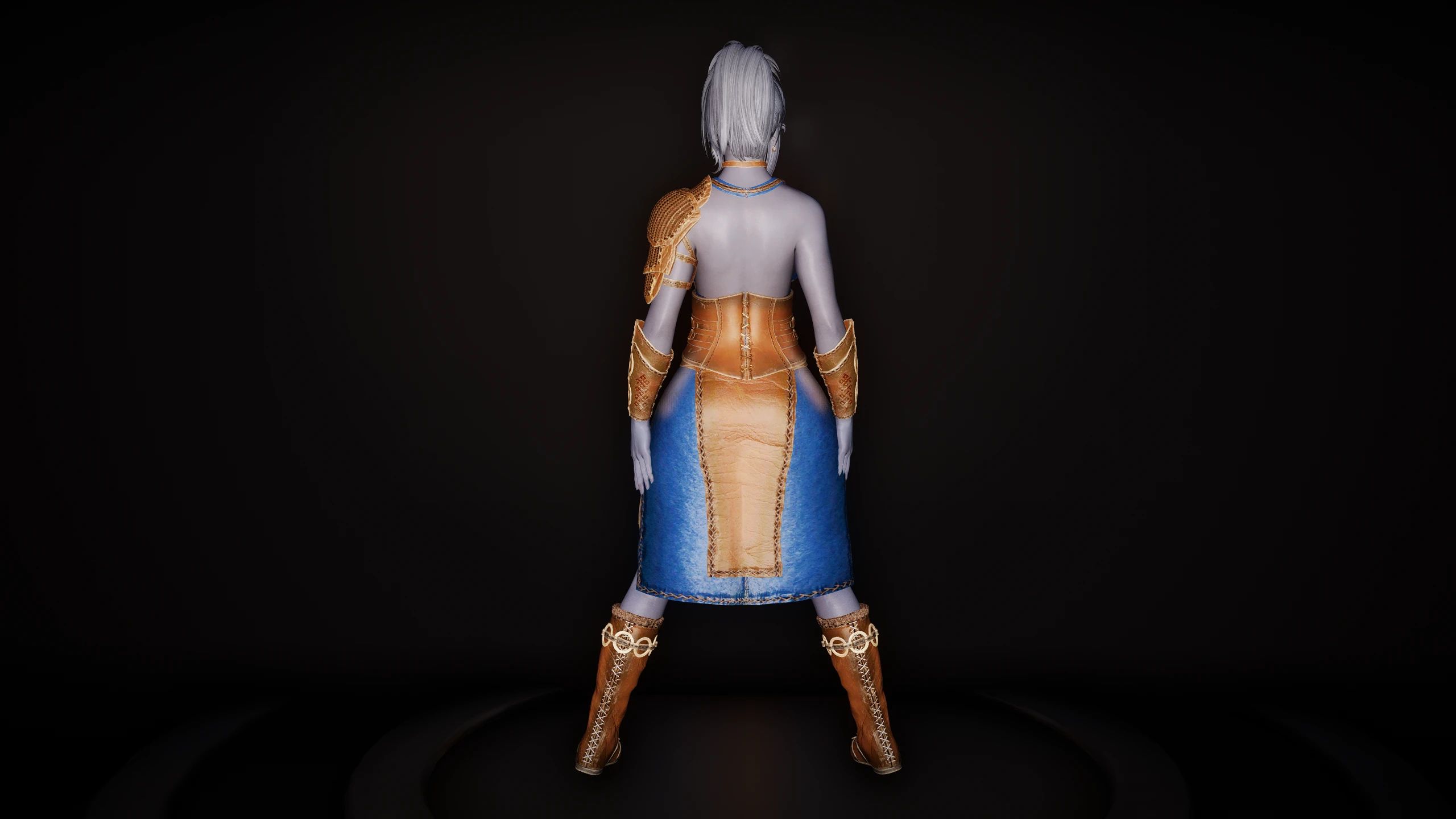 Dawn Warrior Armor - Official Uniform of the Heartbow Rangers - 3BA mod for The Elder Scrolls V: Skyrim Special Edition