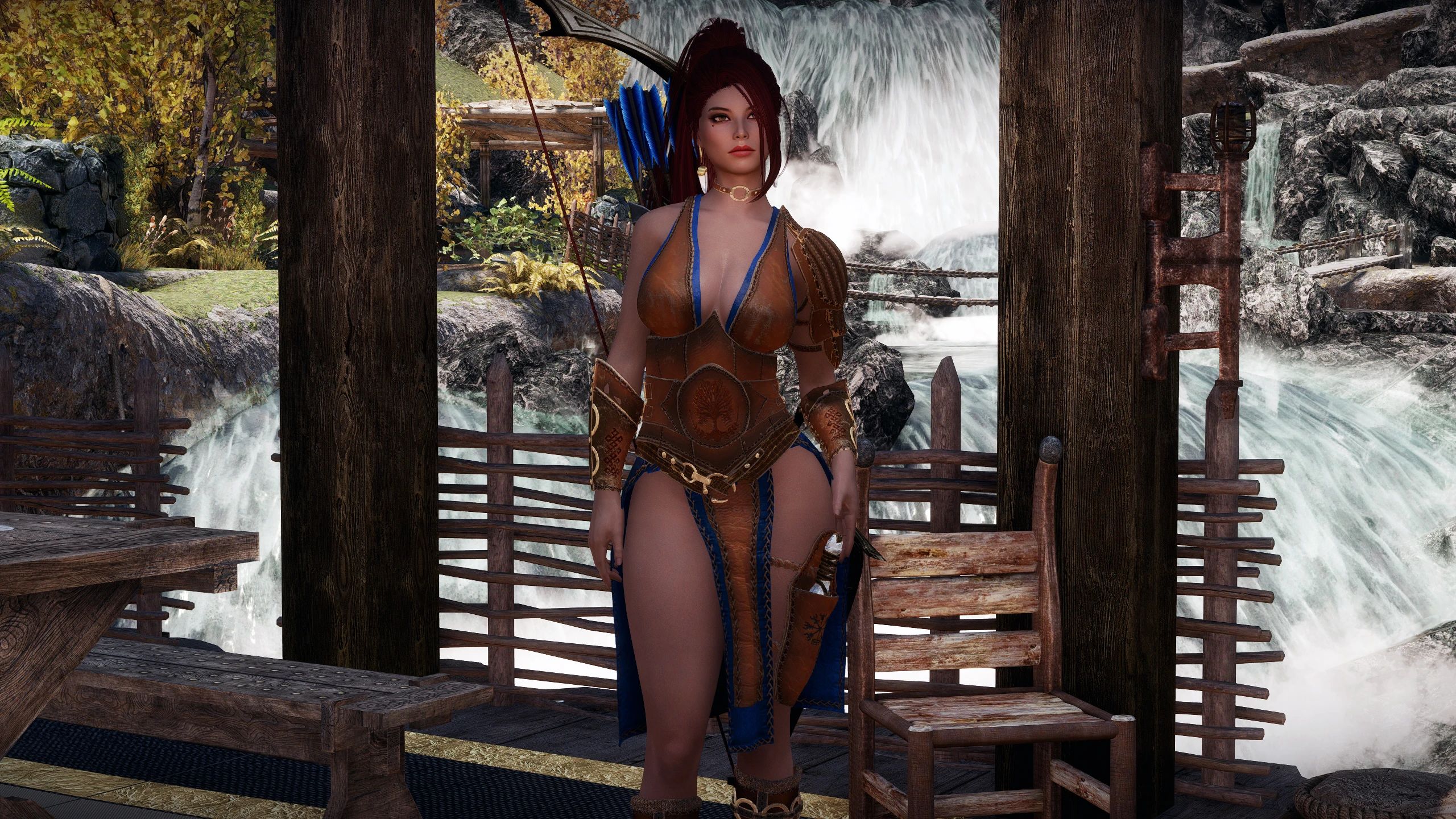 Dawn Warrior Armor - Official Uniform of the Heartbow Rangers - 3BA mod for The Elder Scrolls V: Skyrim Special Edition