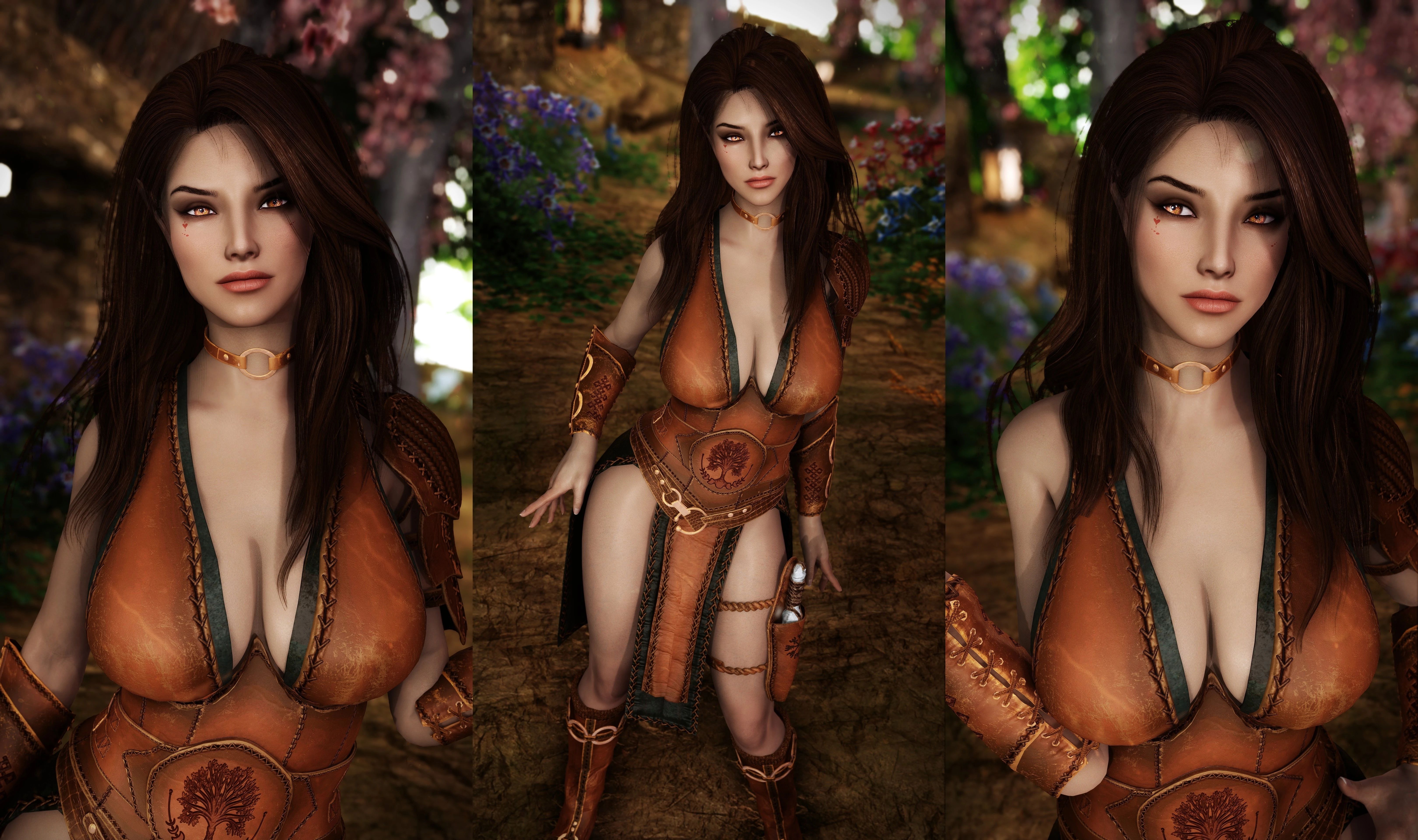 Dawn Warrior Armor - Official Uniform of the Heartbow Rangers - 3BA mod for The Elder Scrolls V: Skyrim Special Edition
