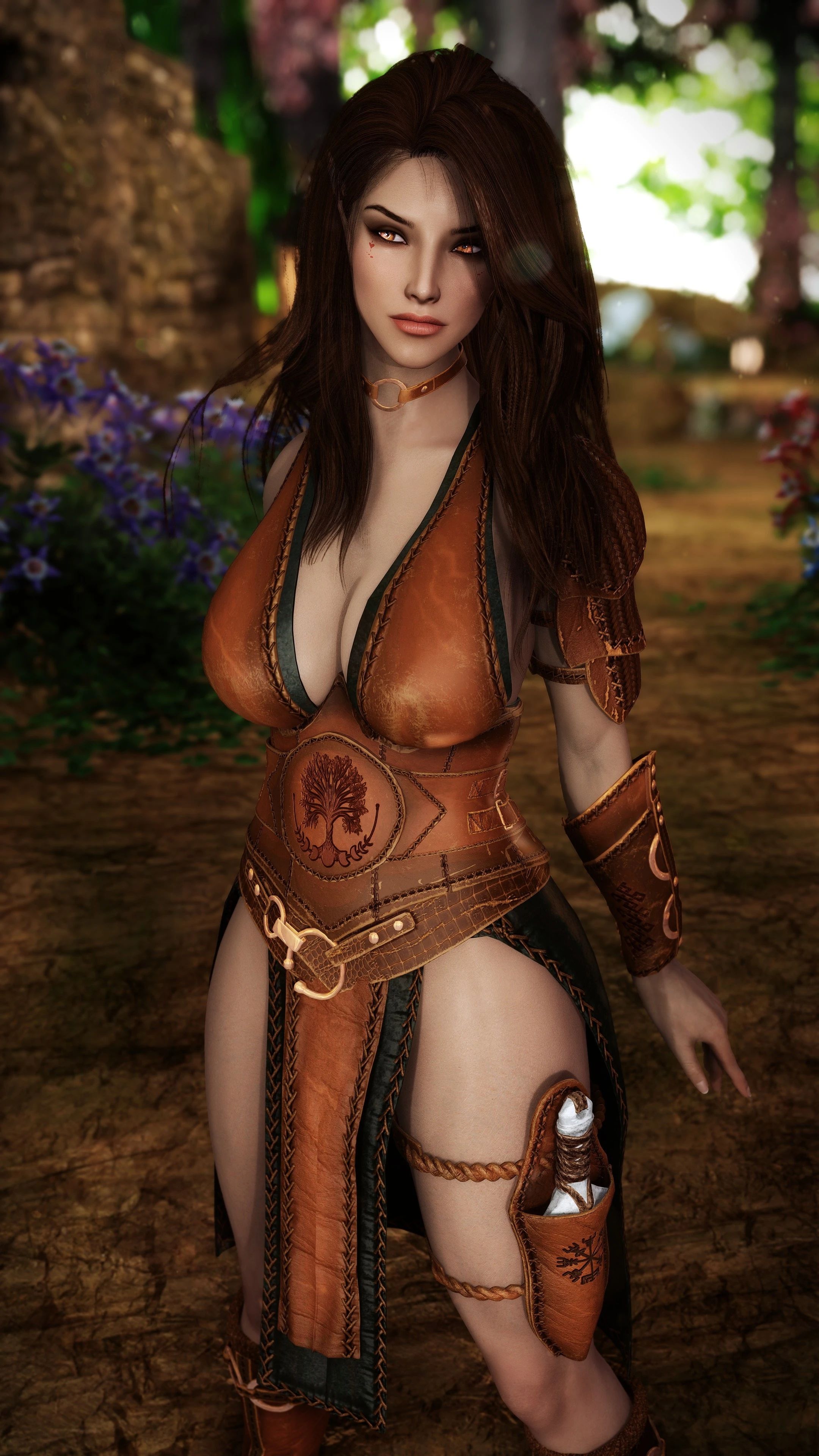 Dawn Warrior Armor - Official Uniform of the Heartbow Rangers - 3BA mod for The Elder Scrolls V: Skyrim Special Edition