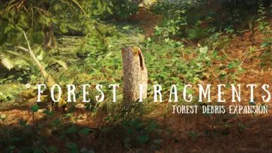 Forest Fragments - Forest Debris Expansion mod for The Elder Scrolls V: Skyrim Special Edition