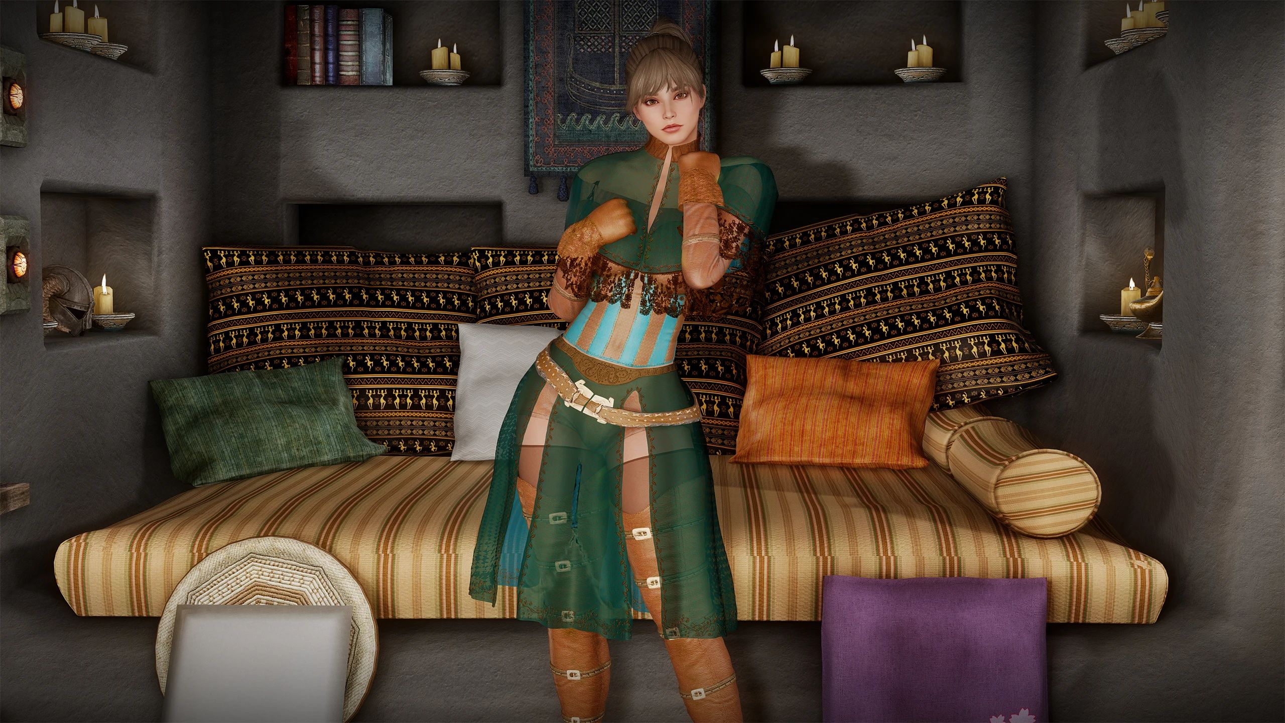 Ashtoreth - Mystica Outfit - 3BA mod for The Elder Scrolls V: Skyrim Special Edition