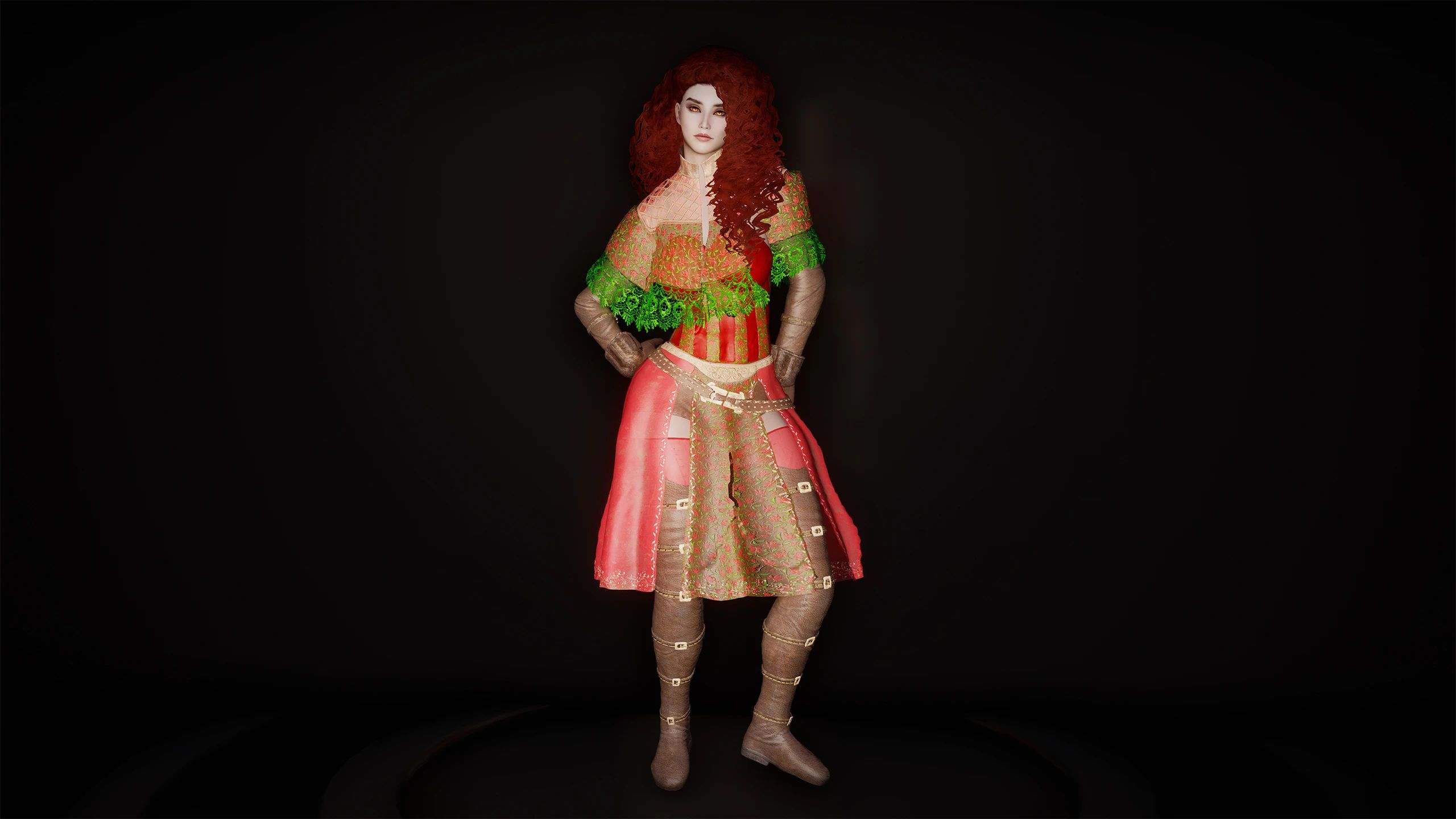 Ashtoreth - Mystica Outfit - 3BA mod for The Elder Scrolls V: Skyrim Special Edition