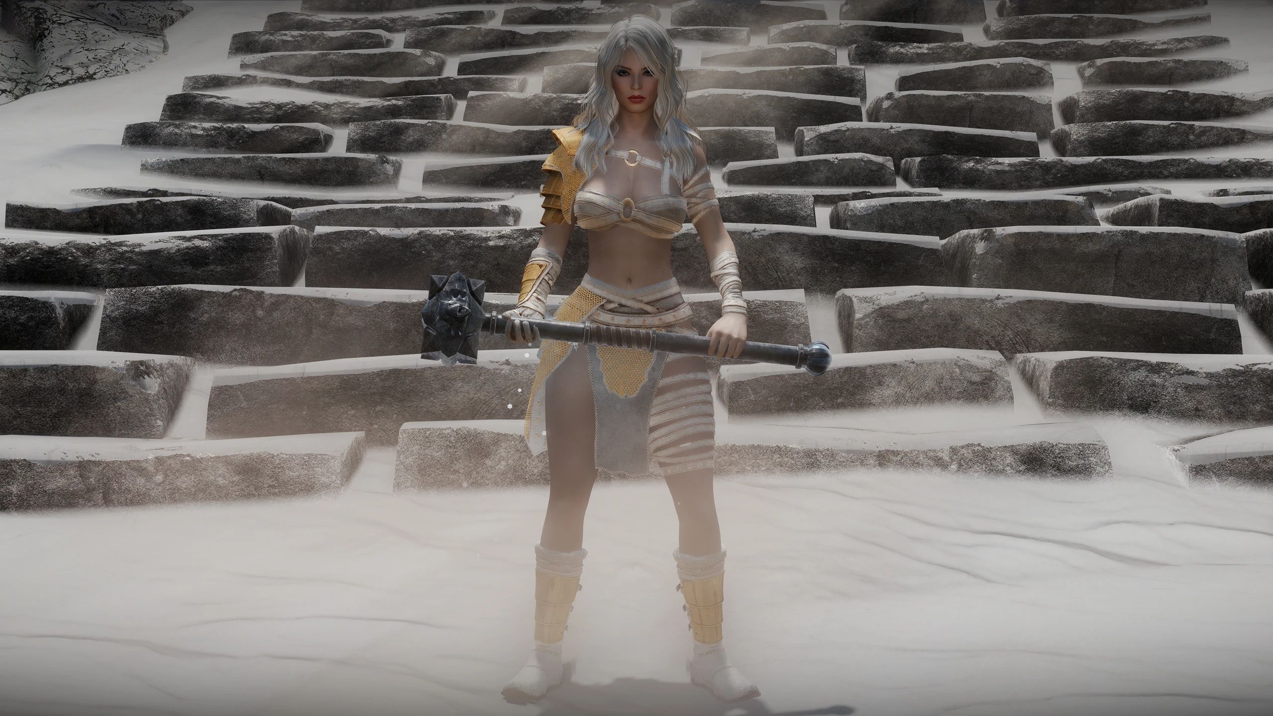 Ashtoreth - Barbarian Armor - 3BA - SMP - ESPFE mod for The Elder Scrolls V: Skyrim Special Edition