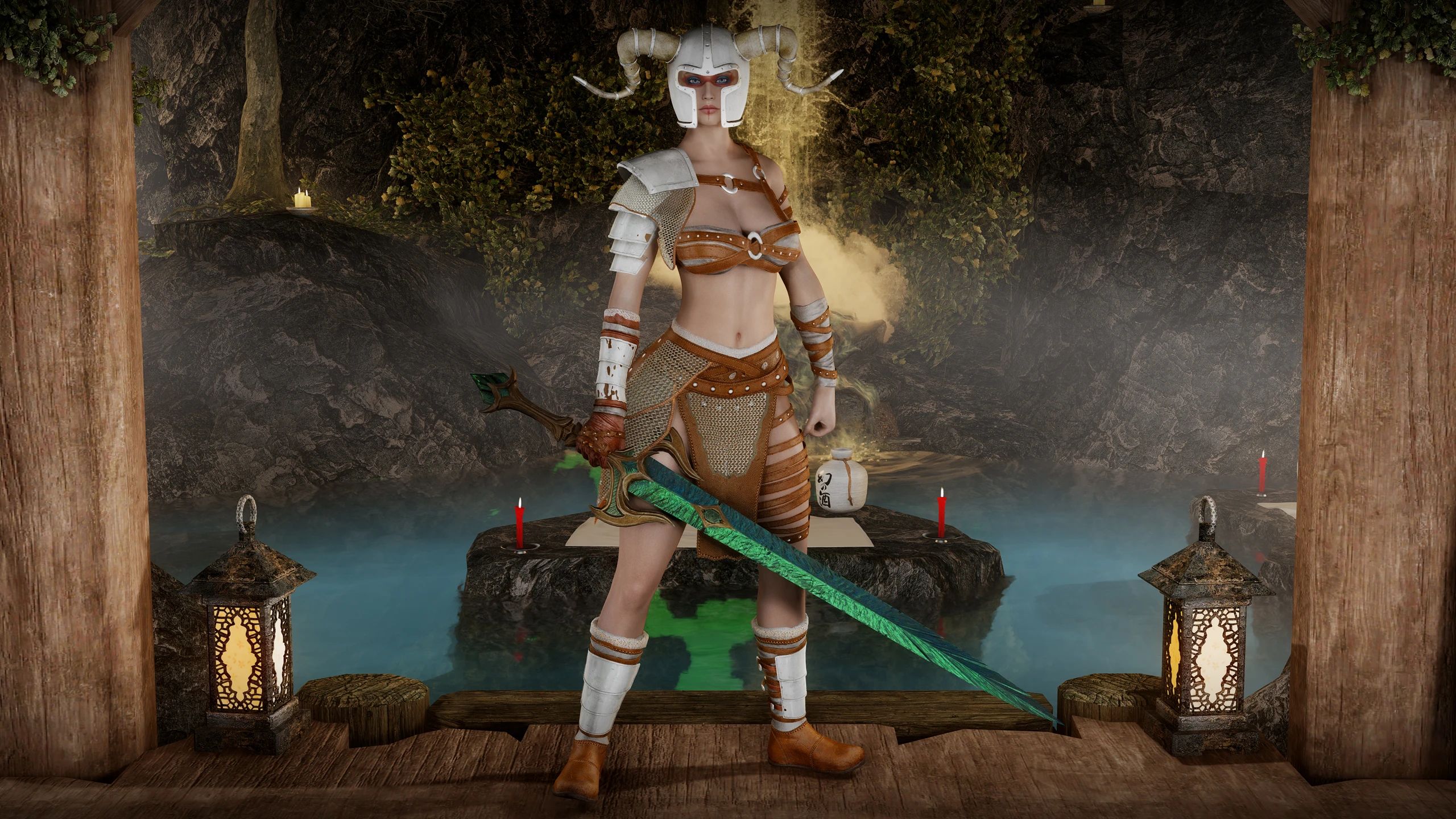 Ashtoreth - Barbarian Armor - 3BA - SMP - ESPFE mod for The Elder Scrolls V: Skyrim Special Edition