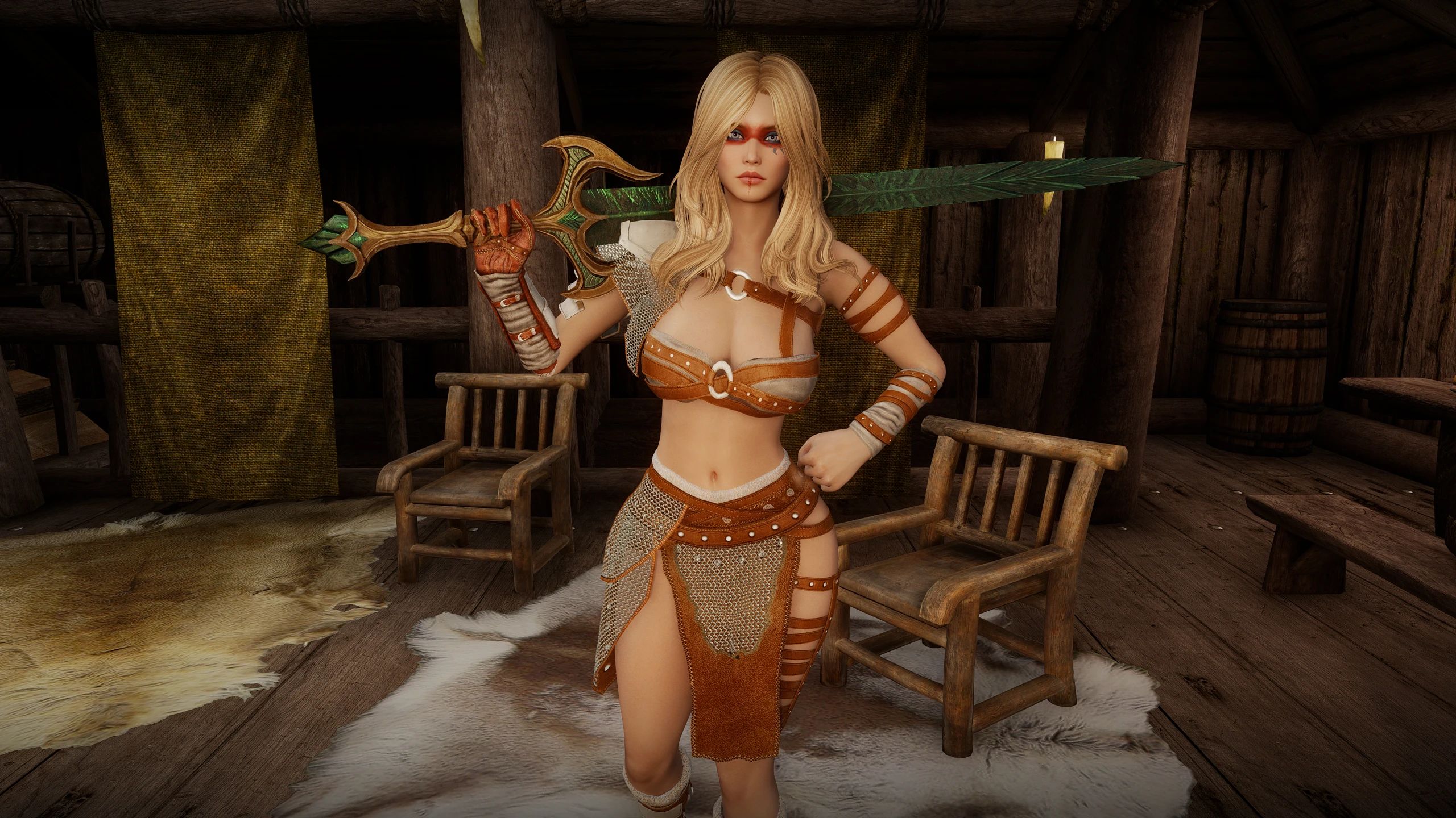 Ashtoreth - Barbarian Armor - 3BA - SMP - ESPFE mod for The Elder Scrolls V: Skyrim Special Edition