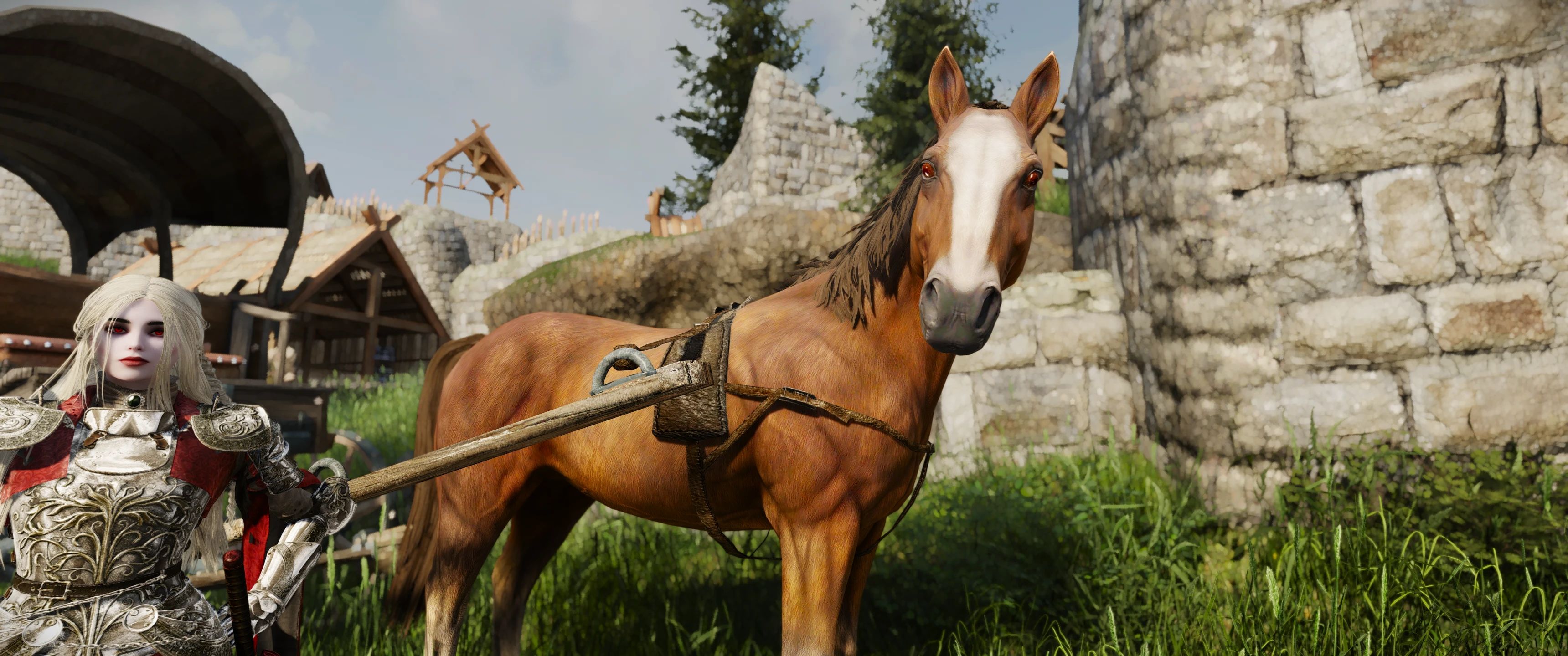 SC Horses - Harness Refit mod for The Elder Scrolls V: Skyrim Special Edition