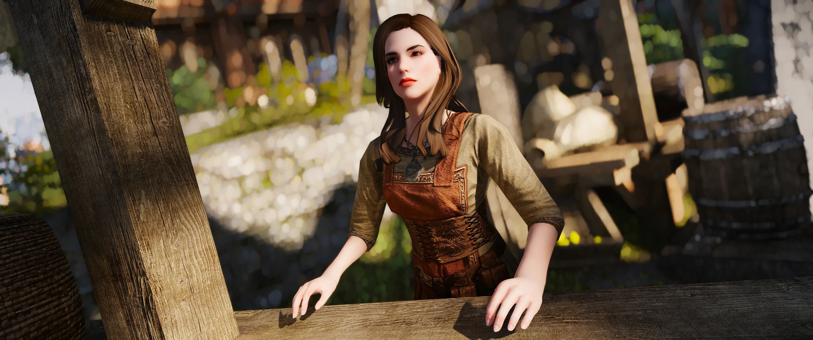 Vanilla Clothes with CBBE Wrist mod for The Elder Scrolls V: Skyrim Special Edition