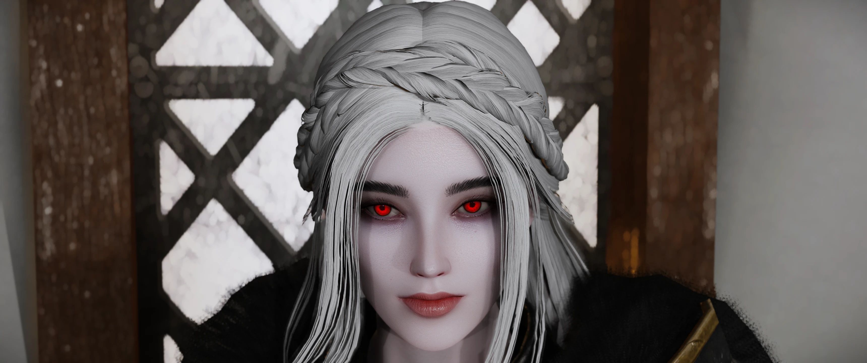 Serana Re-Imagined - High Res Eyebrow Replacer mod for The Elder Scrolls V: Skyrim Special Edition