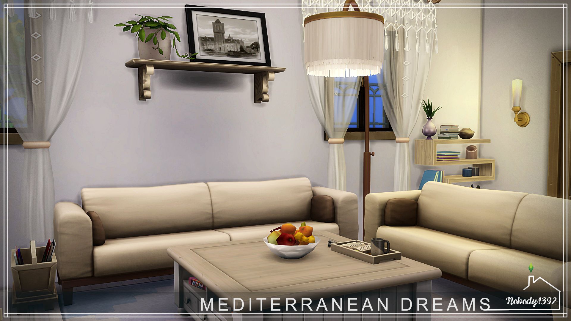 Mediterranean Dreams (No CC!) mod for The Sims 4 