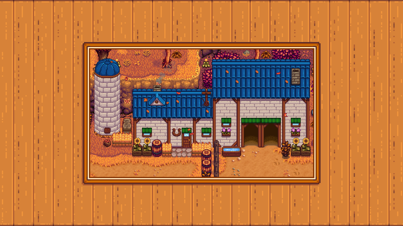 Elle's Town Buildings mod for Stardew Valley