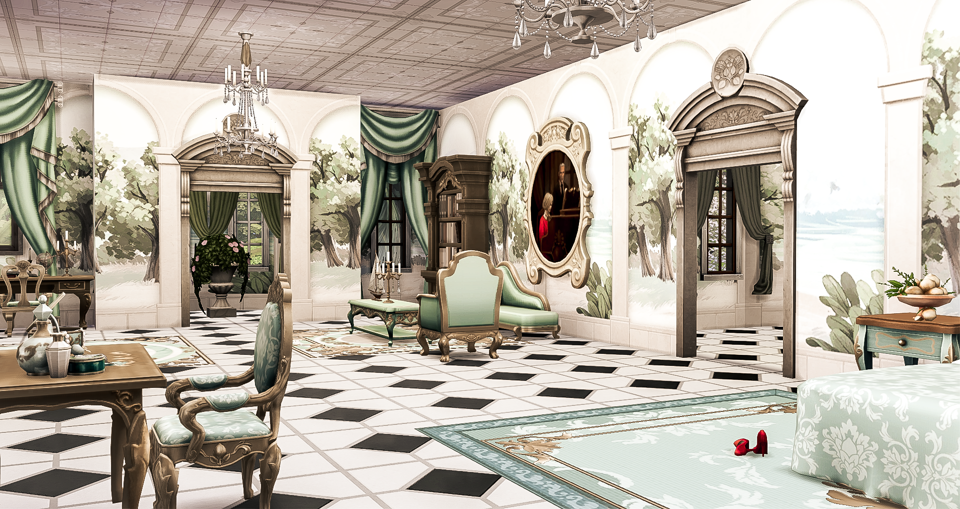 Royal Palace mod for The Sims 4 