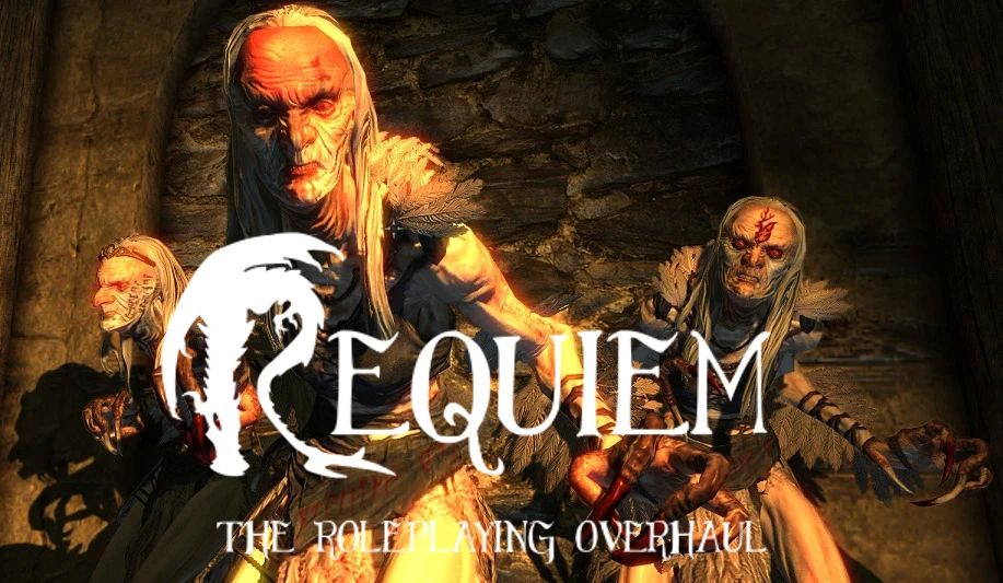 Requiem - Wormpie's Hagravens Patch mod for The Elder Scrolls V: Skyrim Special Edition