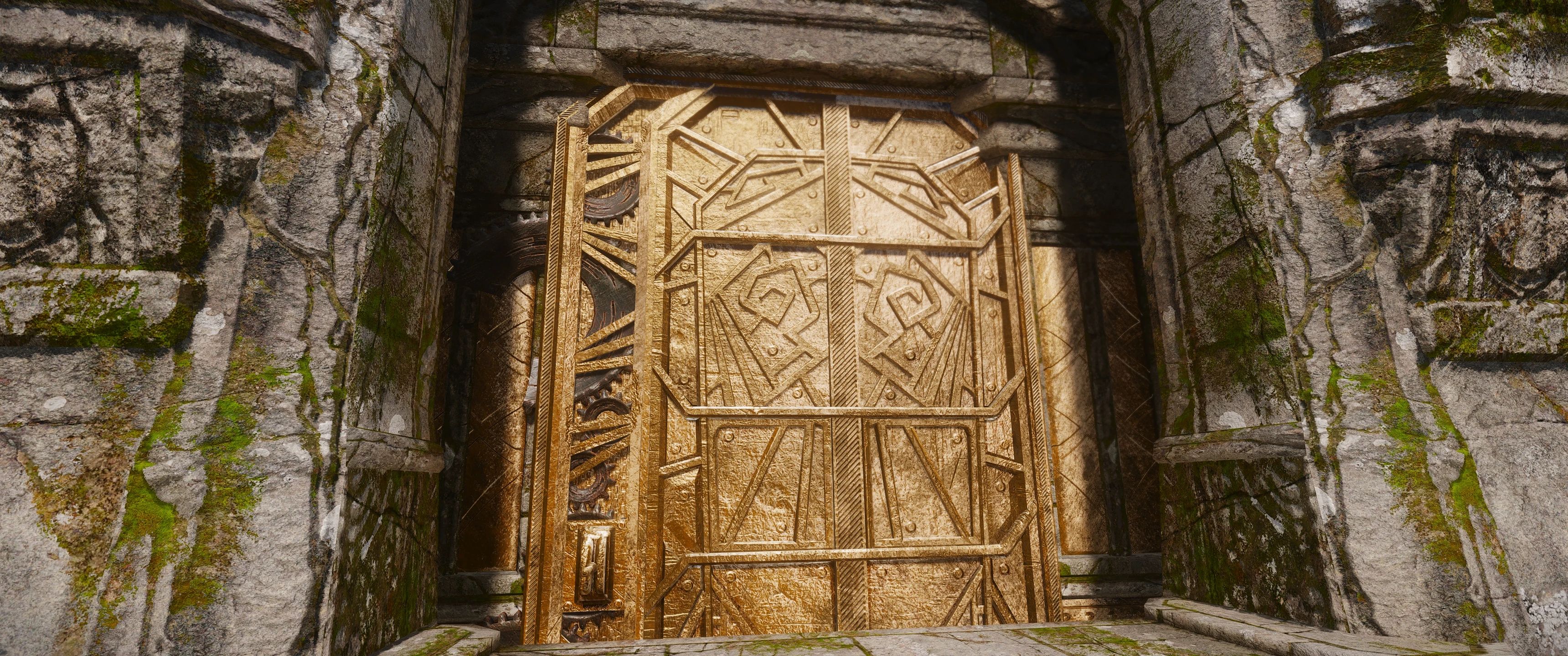 Golden Dwemer Pipeworks Redone - Adusted Brightness and Color mod for The Elder Scrolls V: Skyrim Special Edition
