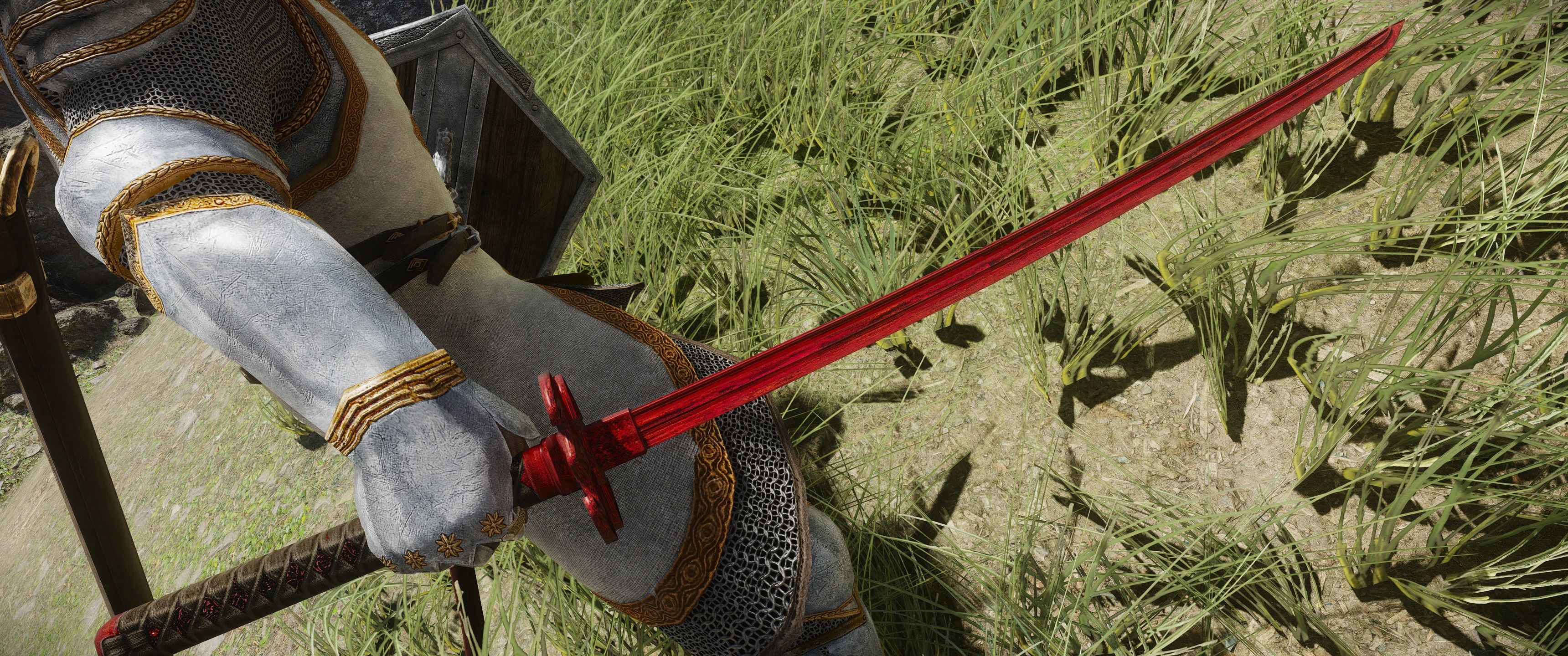 Multilayer Parallax Harkon Katana mod for The Elder Scrolls V: Skyrim Special Edition