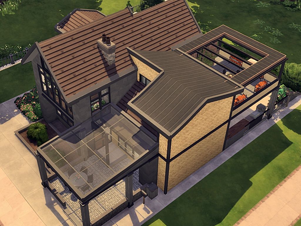 Villa Thomas mod for The Sims 4 