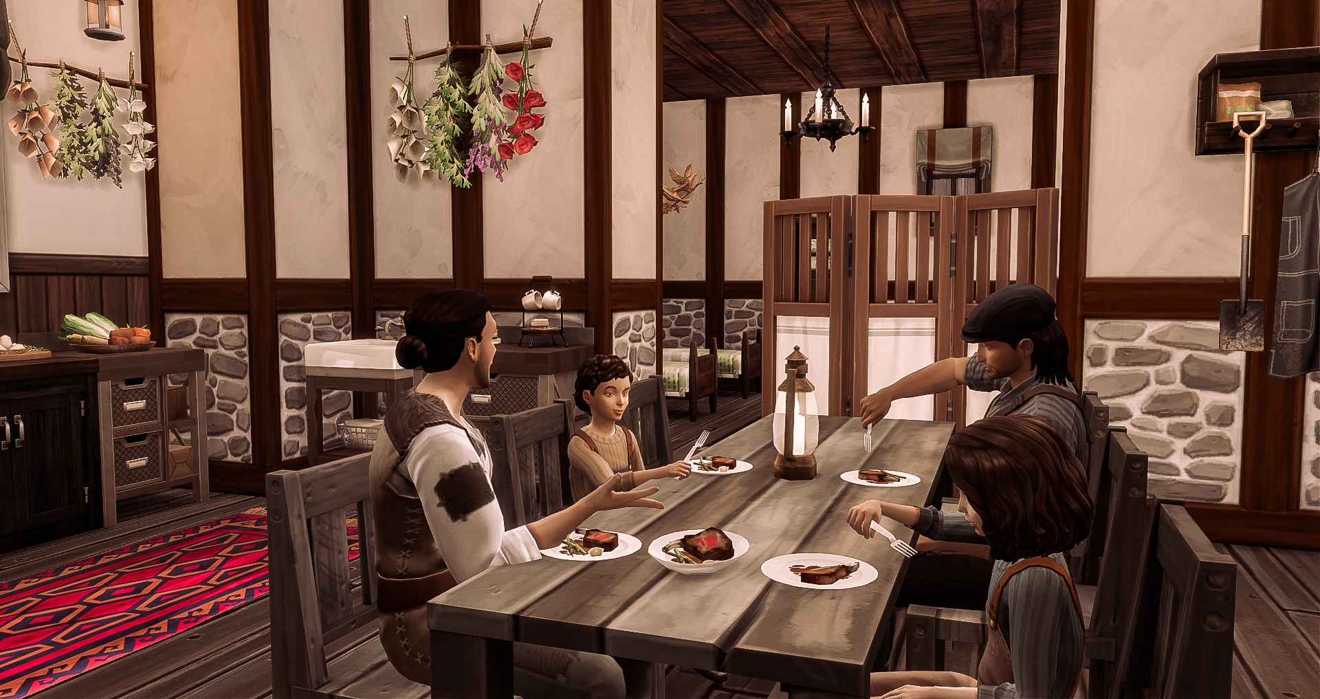 Medieval Farm (GGM Exclusive) mod for The Sims 4 