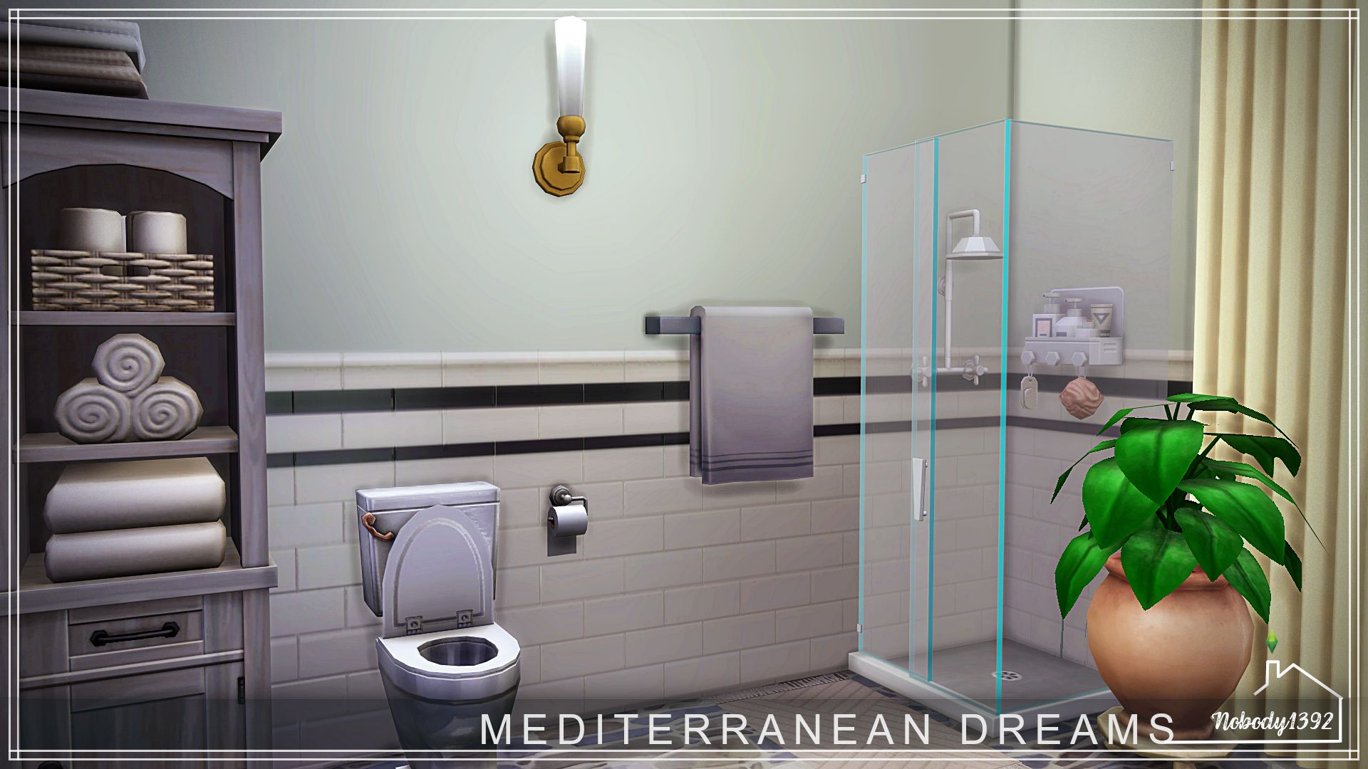 Mediterranean Dreams (No CC!) mod for The Sims 4 