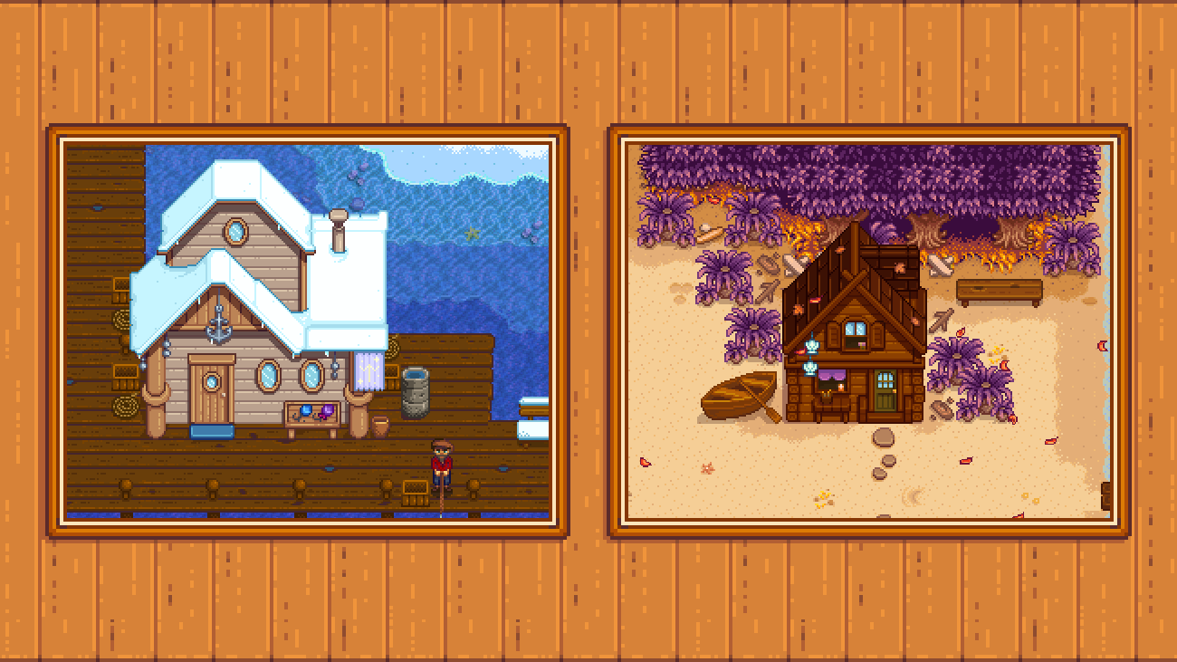 Elle's Town Buildings mod for Stardew Valley