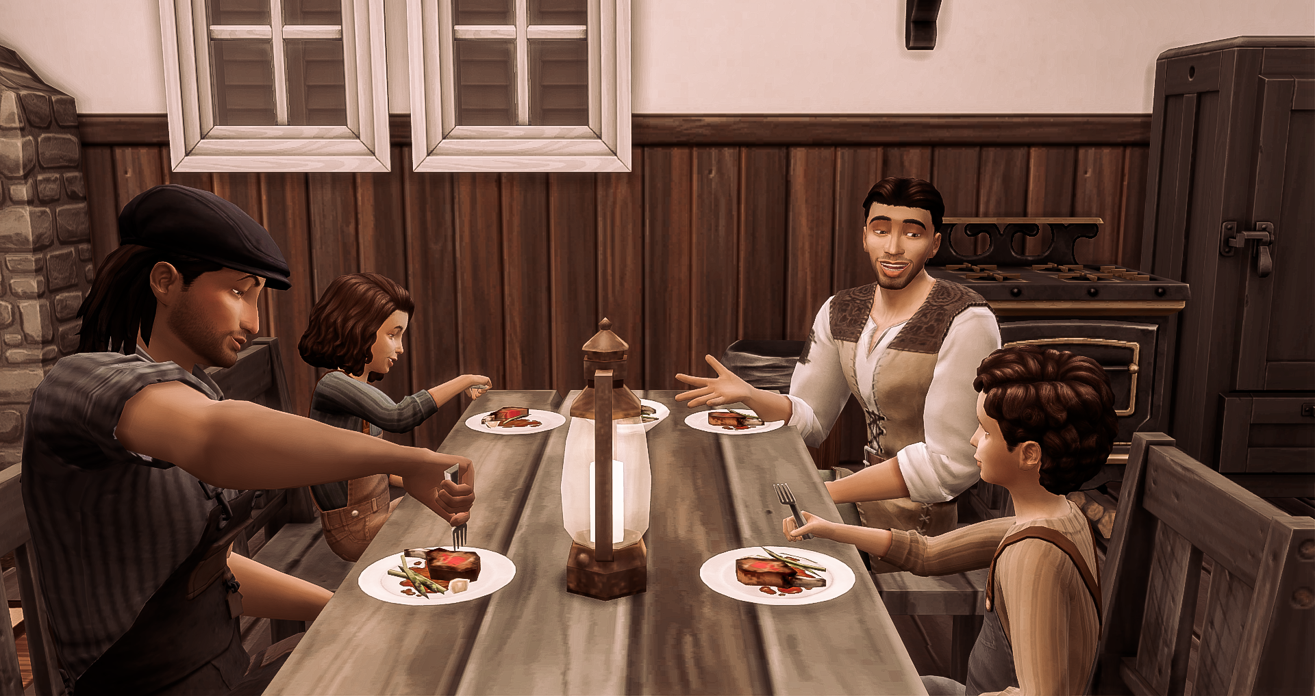 Medieval Farm (GGM Exclusive) mod for The Sims 4 