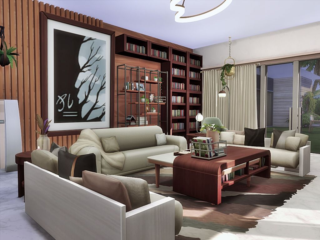 Rock Star Villa mod for The Sims 4 