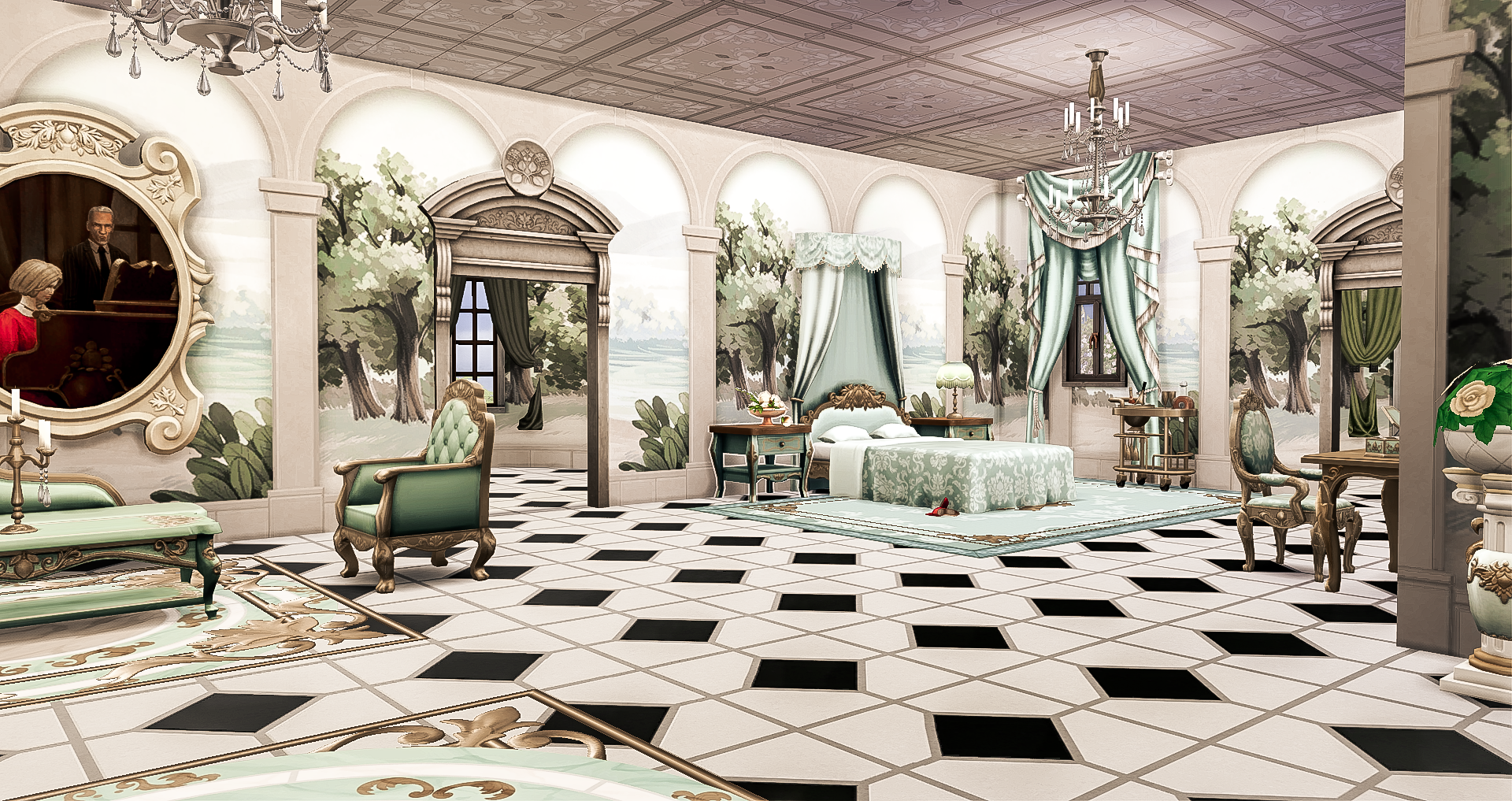 Royal Palace mod for The Sims 4 