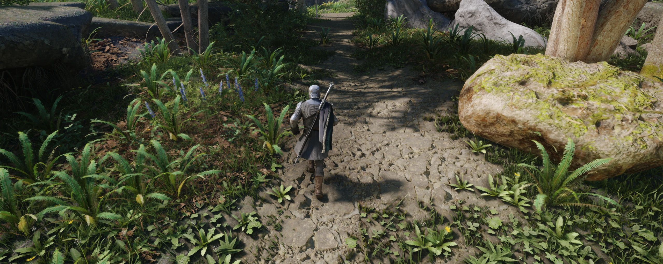 R - Rocky Mossy Complex Parallax for Northern Roads 2K-4k - CPM mod for The Elder Scrolls V: Skyrim Special Edition