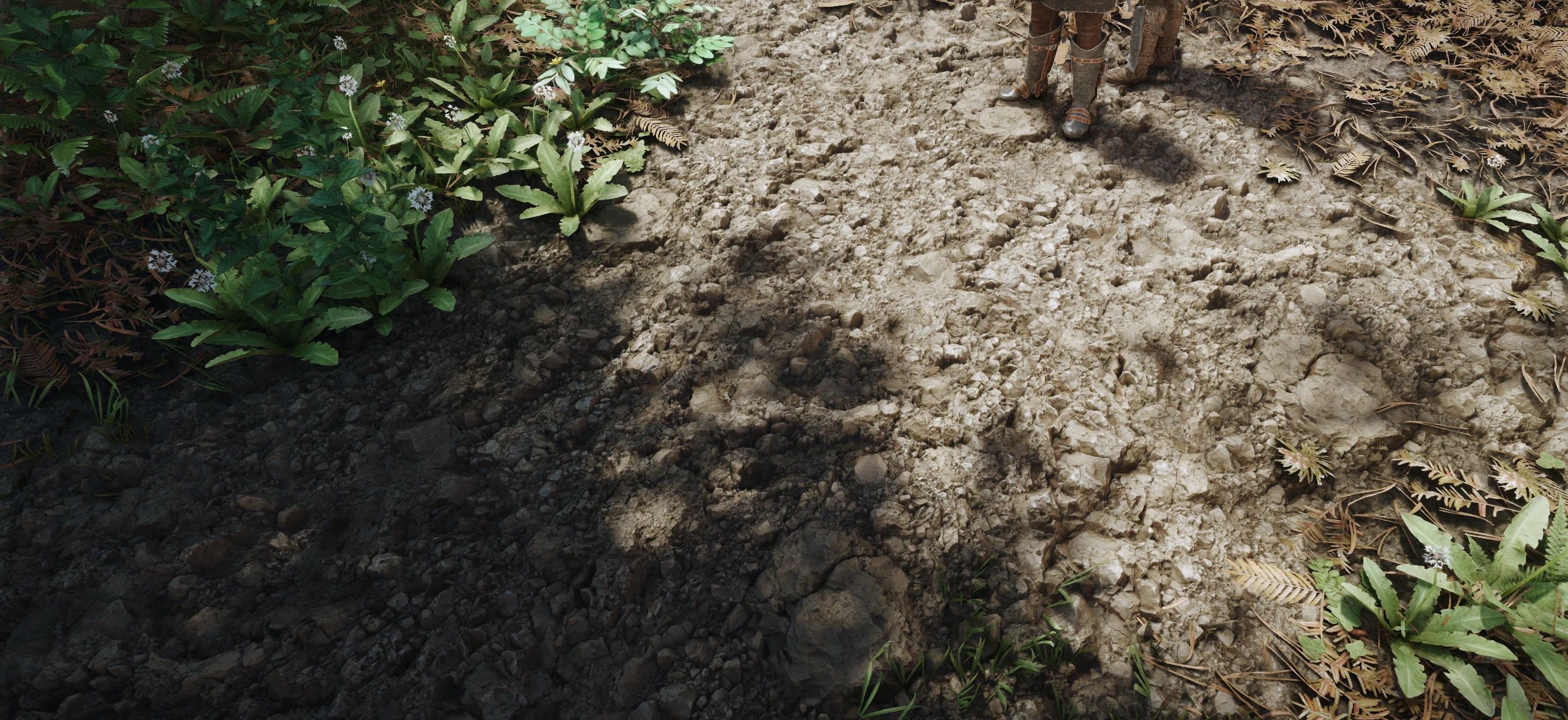 R - Rocky Mossy Complex Parallax for Northern Roads 2K-4k - CPM mod for The Elder Scrolls V: Skyrim Special Edition