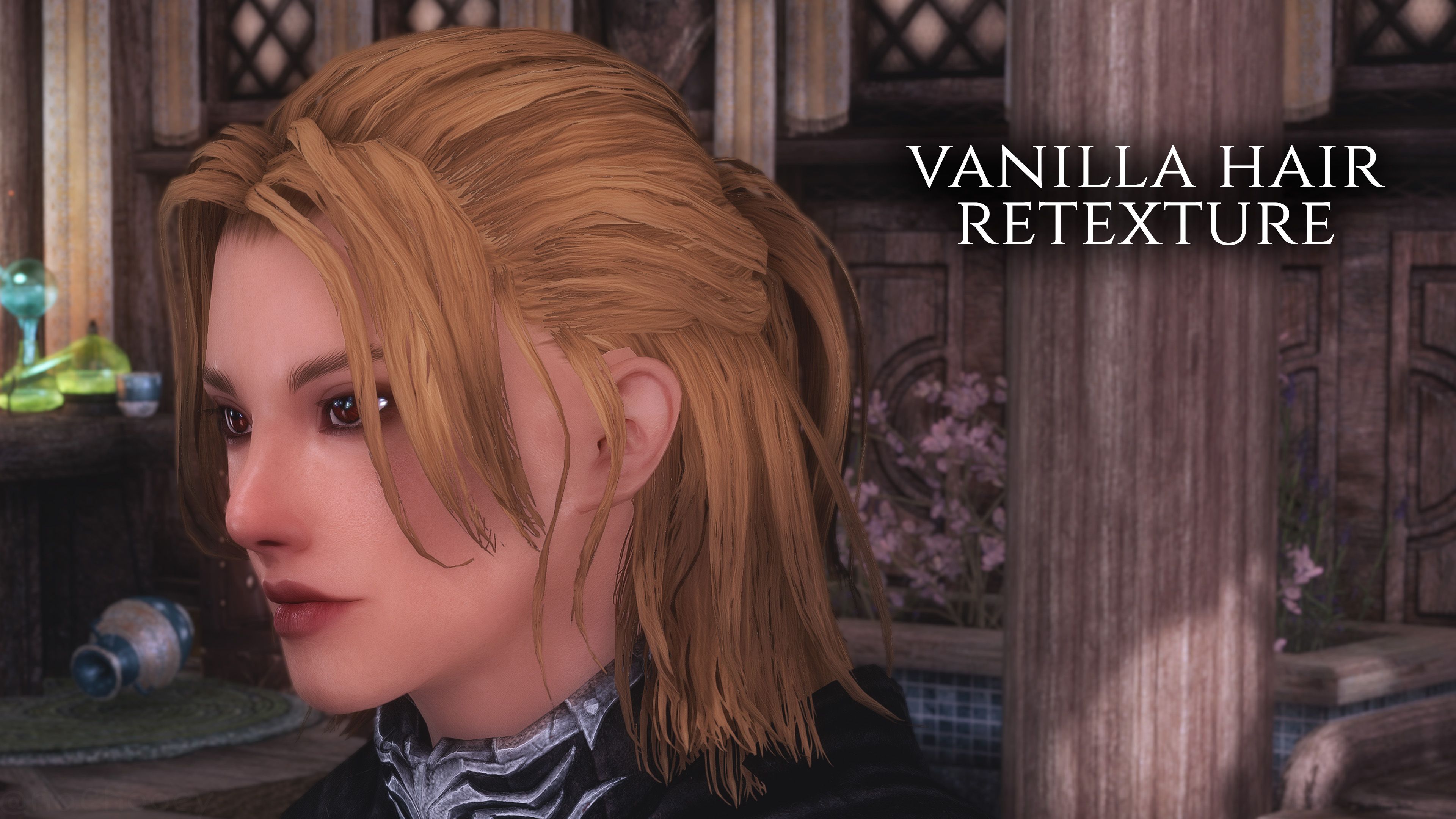 Chooey's KS Hairdos and Vanilla Hair Retexture mod for The Elder Scrolls V: Skyrim Special Edition