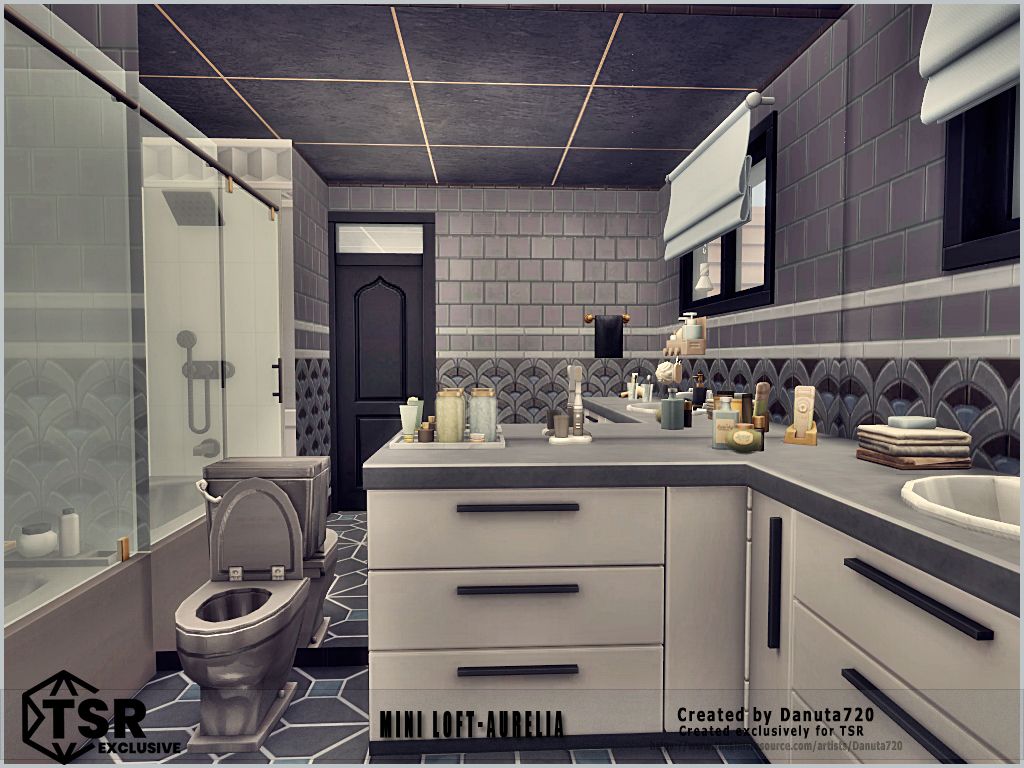 Mini Loft-Aurelia mod for The Sims 4 