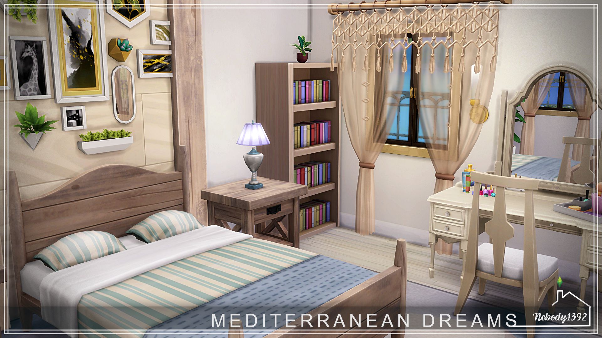 Mediterranean Dreams (No CC!) mod for The Sims 4 