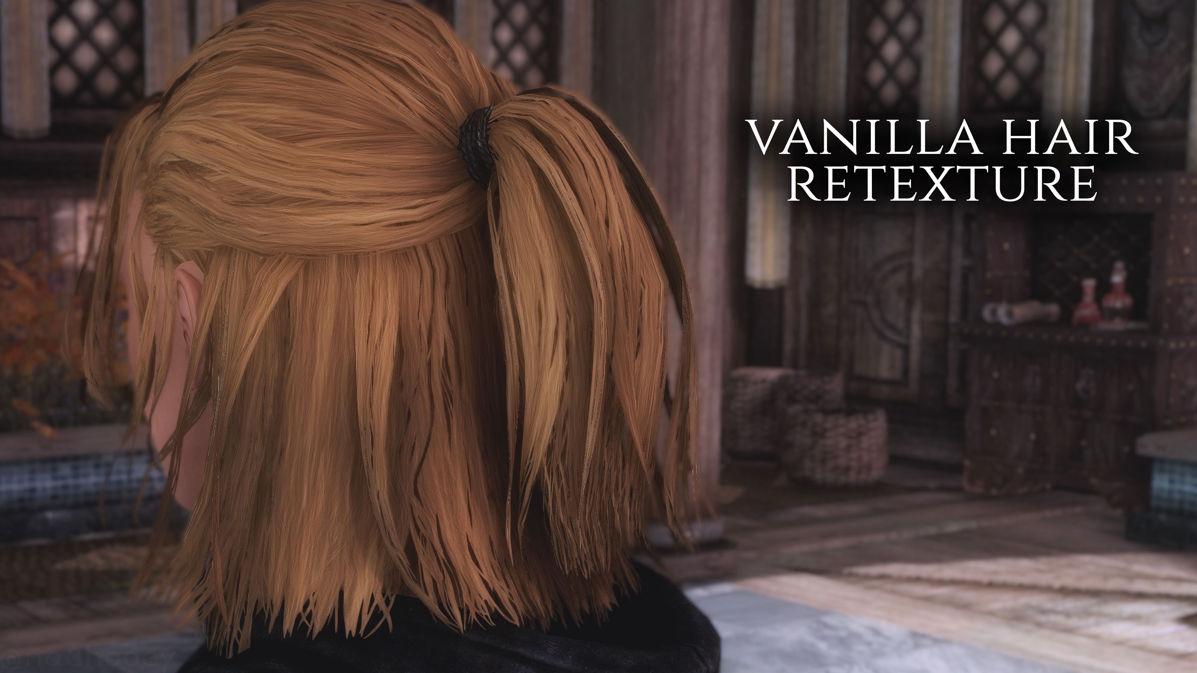 Chooey's KS Hairdos and Vanilla Hair Retexture mod for The Elder Scrolls V: Skyrim Special Edition