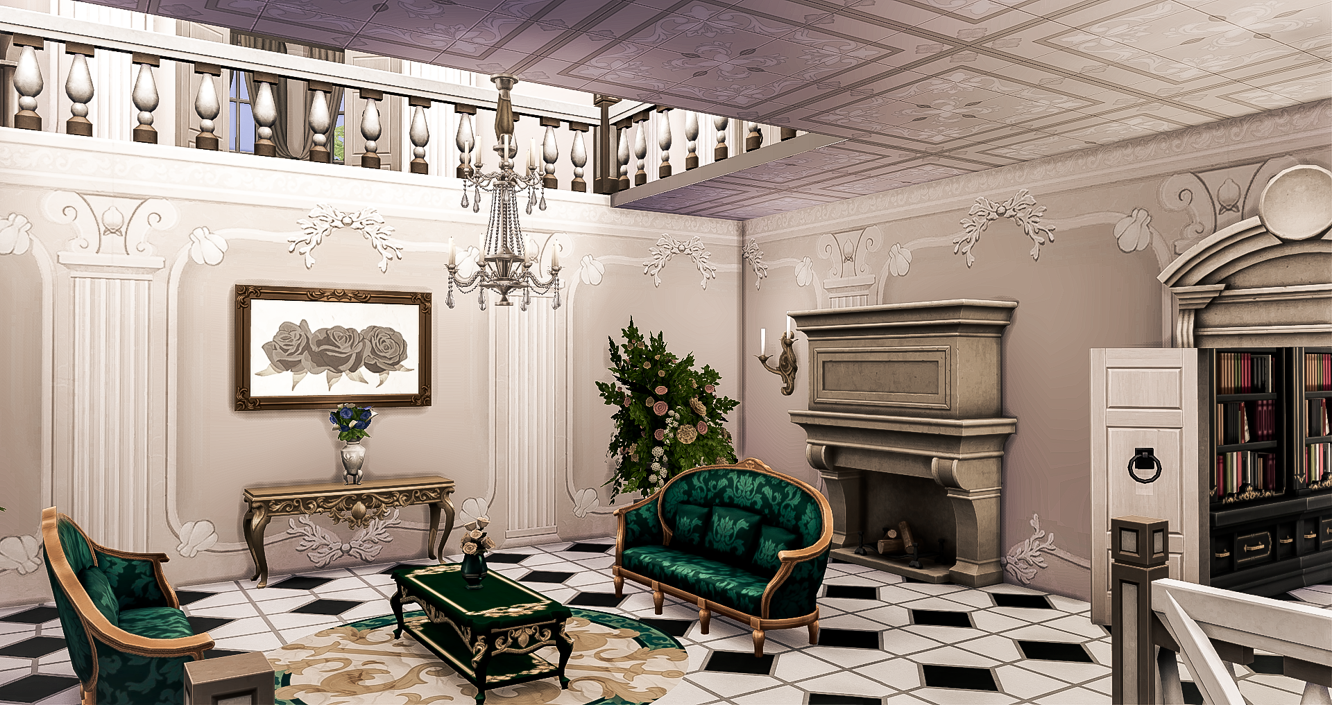 Royal Palace mod for The Sims 4 