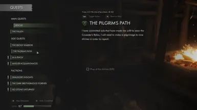 Edge UI - Explorer Addon  mod for The Elder Scrolls V: Skyrim Special Edition